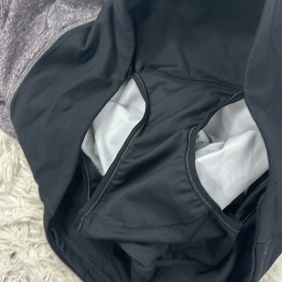 Lululemon Run Times Short II *4" Heather Lux Multi Black / Black - Picture 3 of 7